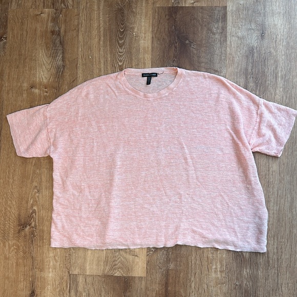 Eileen Fisher Tops - Eileen Fisher Coral Knit Top‎ size Large